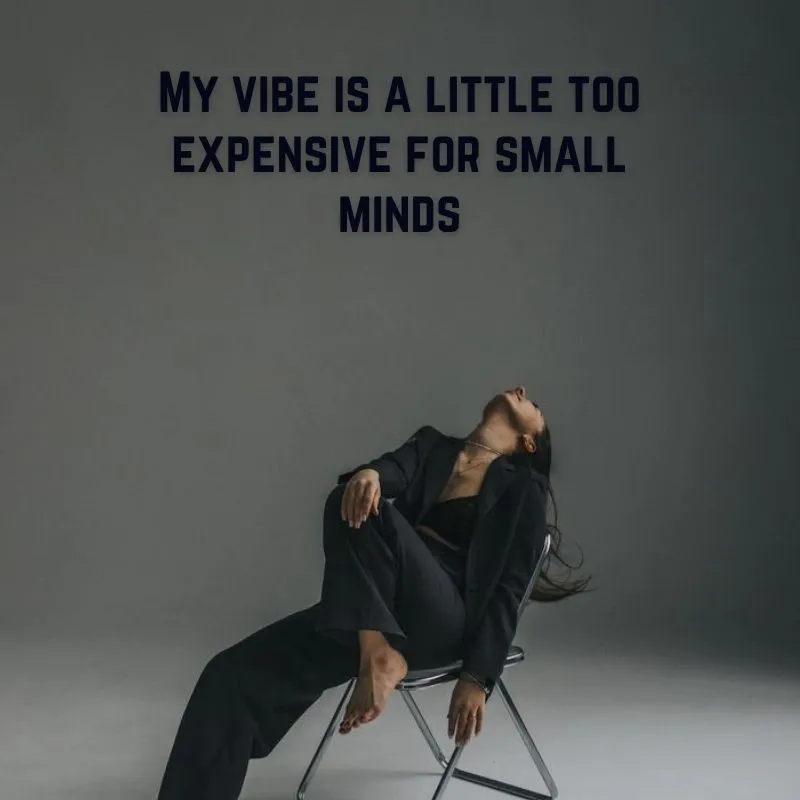 Vibe Best Ego Quotes Status For Girl 2025